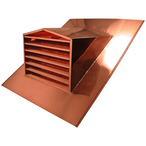 Peak Top Louvered Dormer Vent